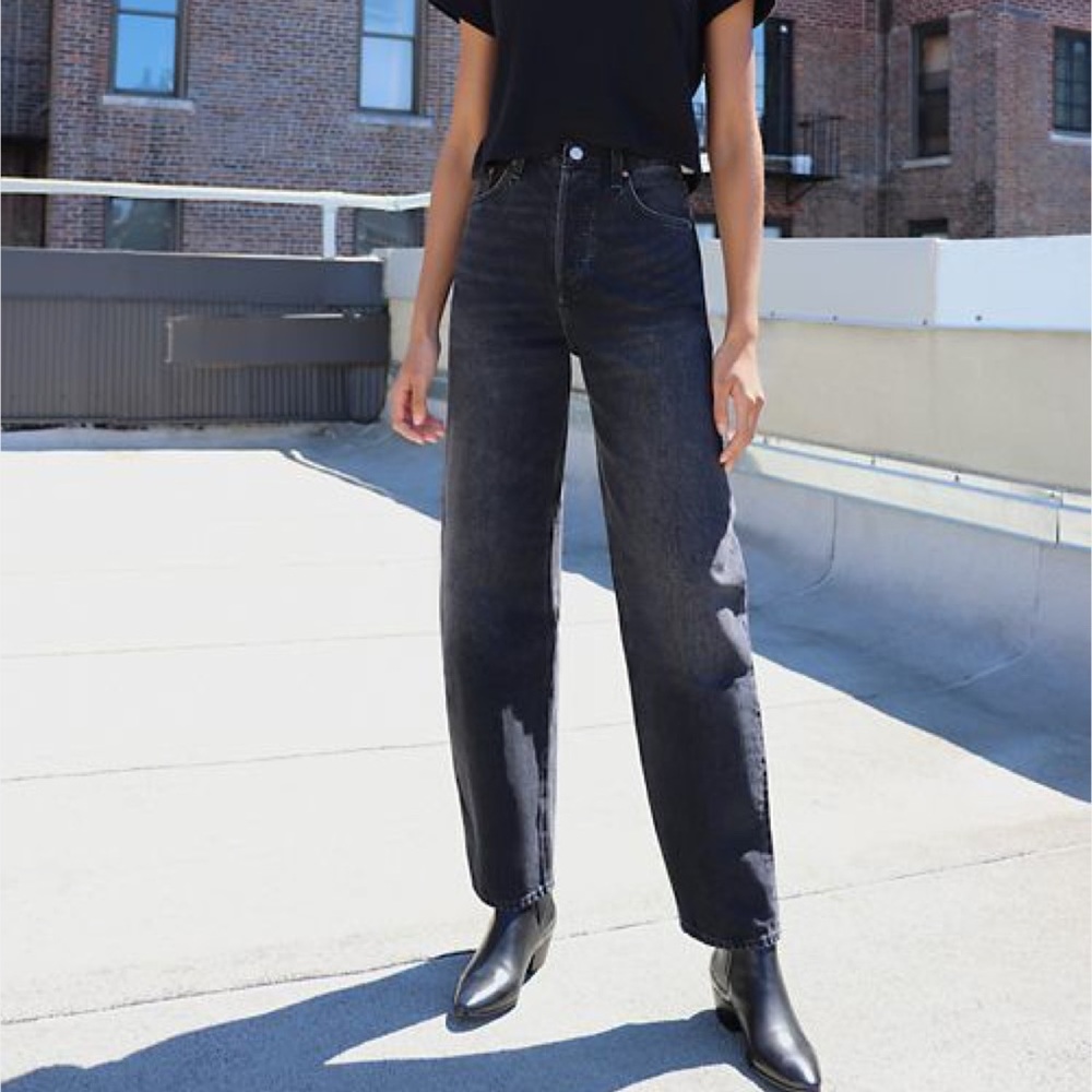 Aritzia Denim Forum Mia High Rise Curve Jeans